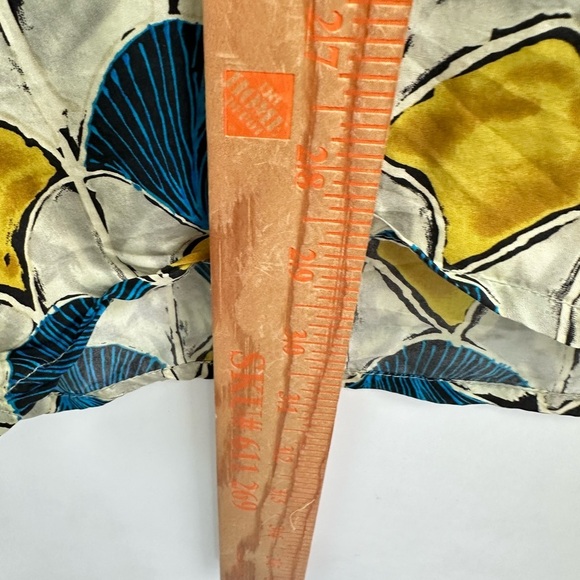 BURMA BIBAS Man 100% Silk short sleeve lightweight shell vintage casual top M - Picture 8 of 10